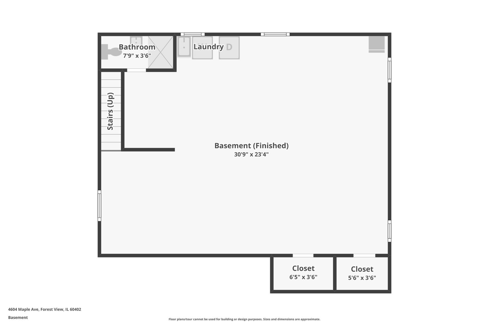 4604 Maple Avenue Forest View, IL 60402 - Photo 32 of 35 a picture of a wall with a white wall and a picture