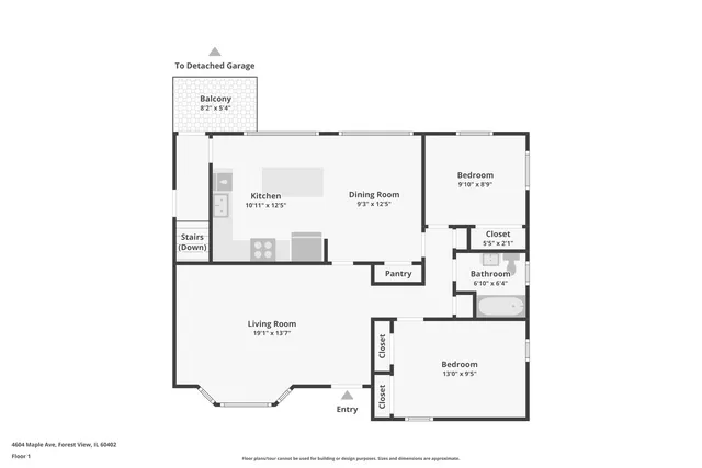 a picture of a floor plan