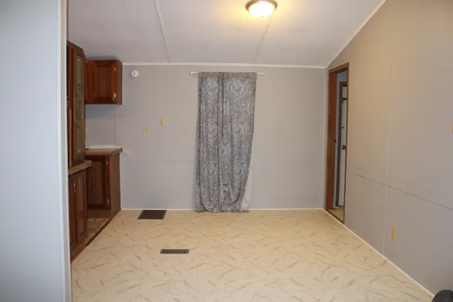 a view of empty room