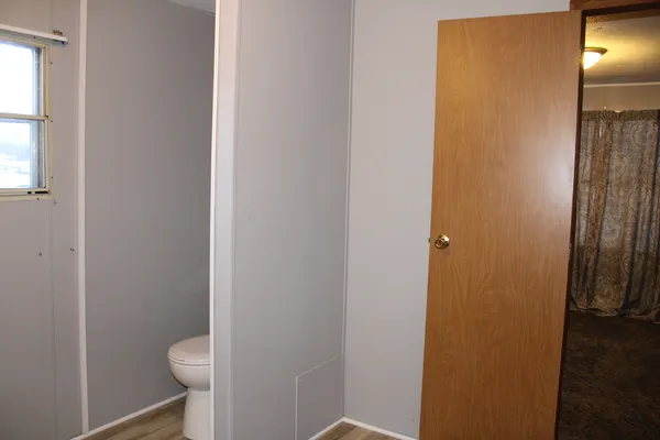 a bathroom with a toilet