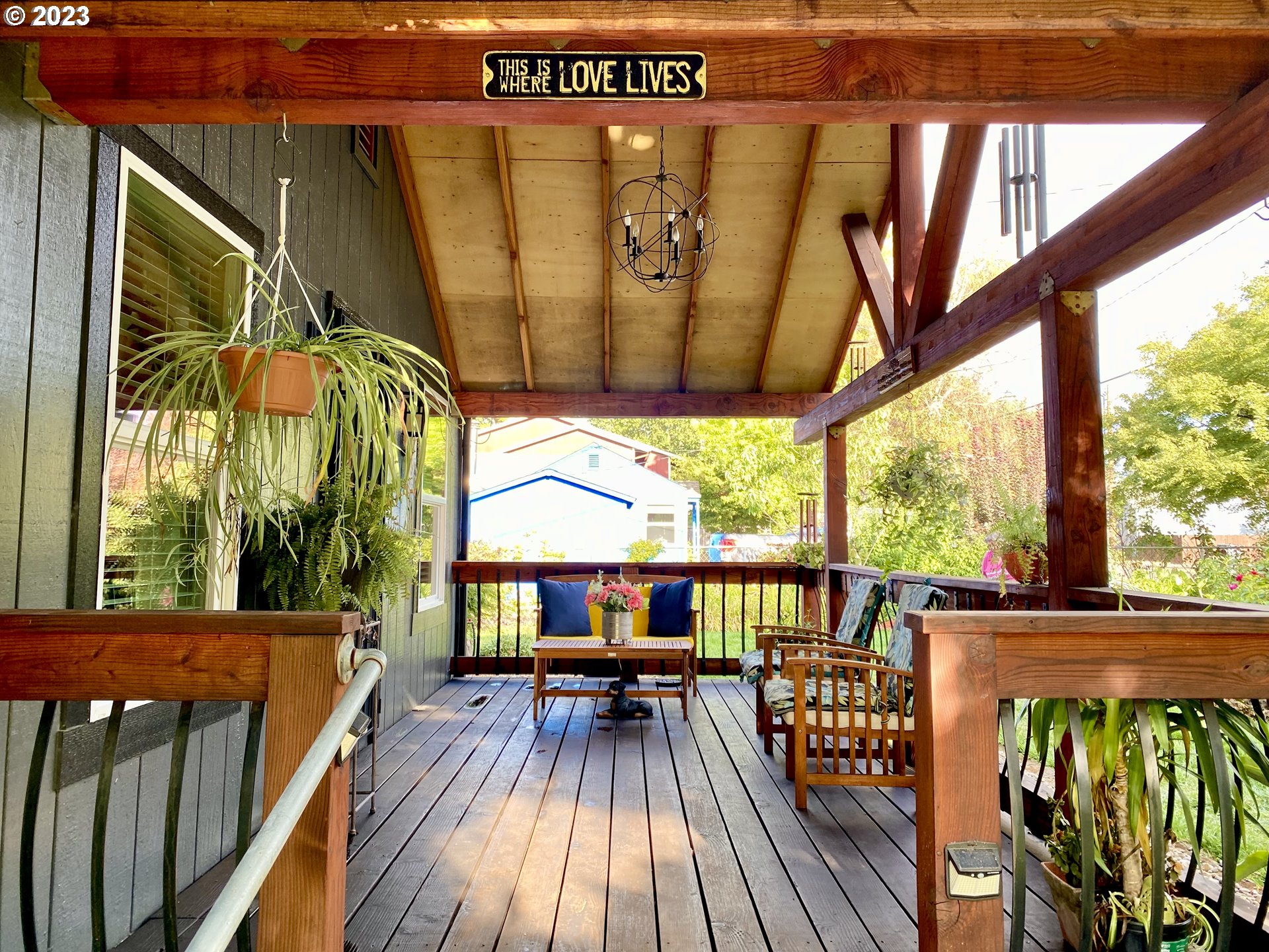 1344 S Street Springfield, OR 97477 - Photo 2 of 30 a view of a chairs and table in the balcony