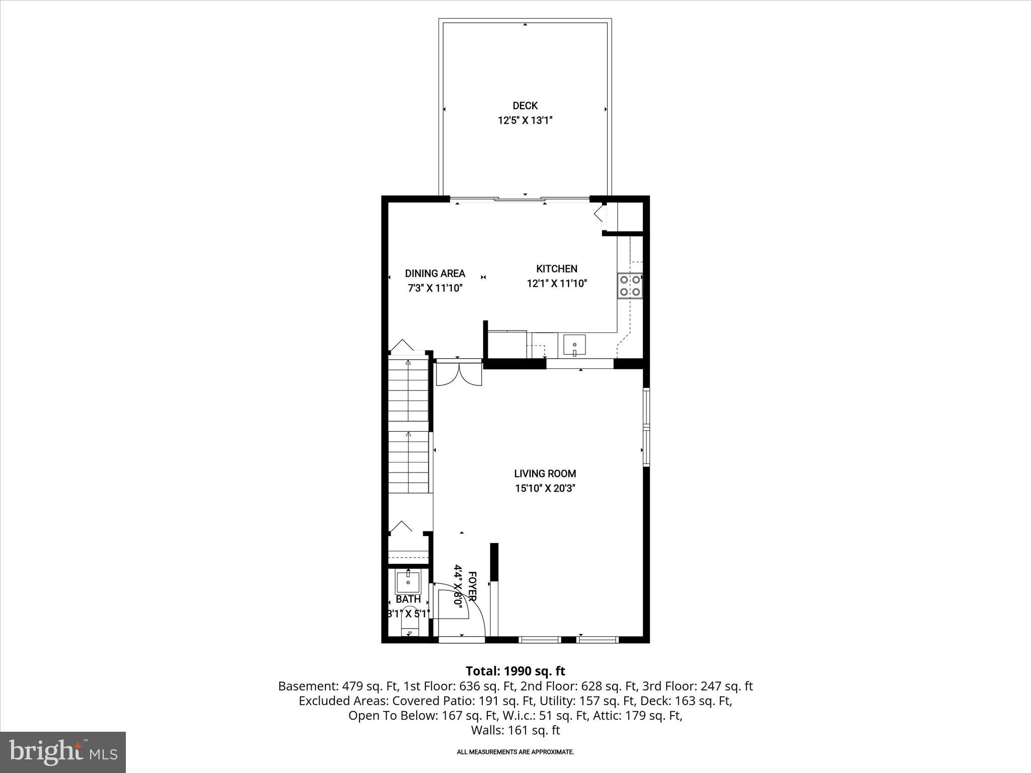 4016 Forest Valley Road Parkville, MD 21234 - Photo 58 of 62 Main Level Floor Plan