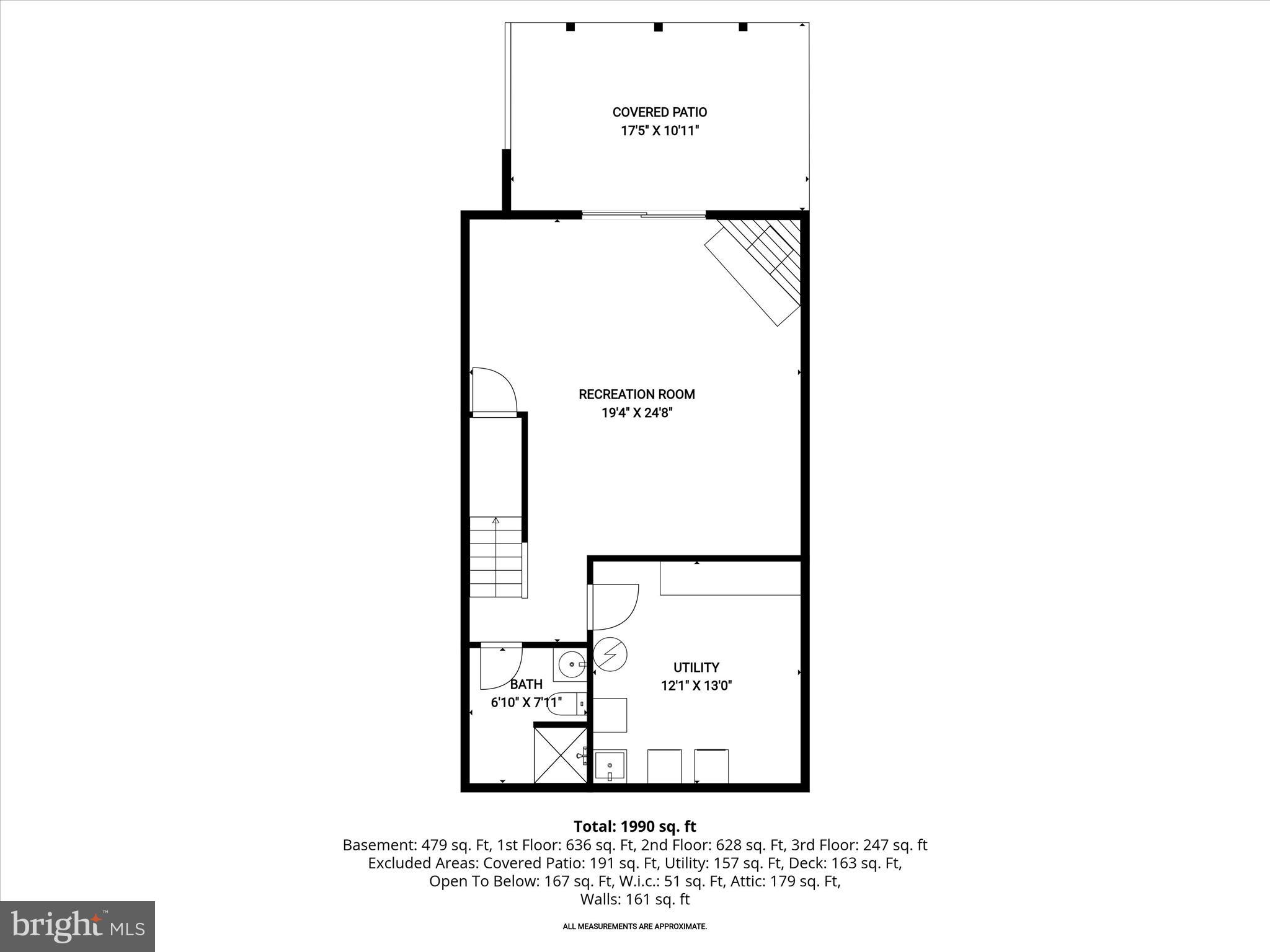 4016 Forest Valley Road Parkville, MD 21234 - Photo 61 of 62 Lower Level Floor Plan