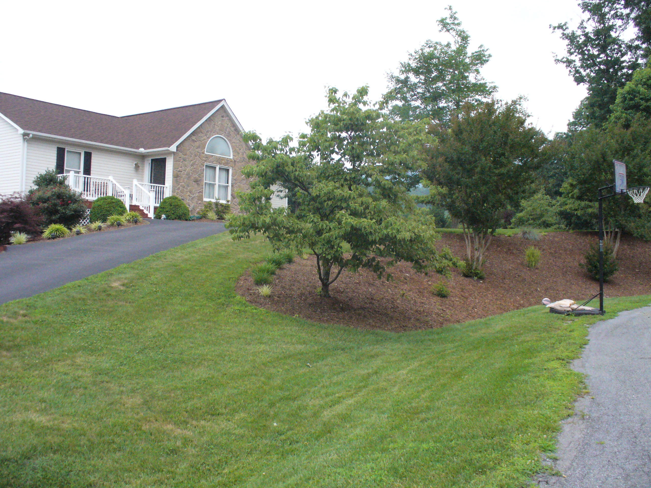 211 Oak Ridge Court Blue Ridge, VA 24064 - Photo 2 of 20 a front view of a house with a yard and green space