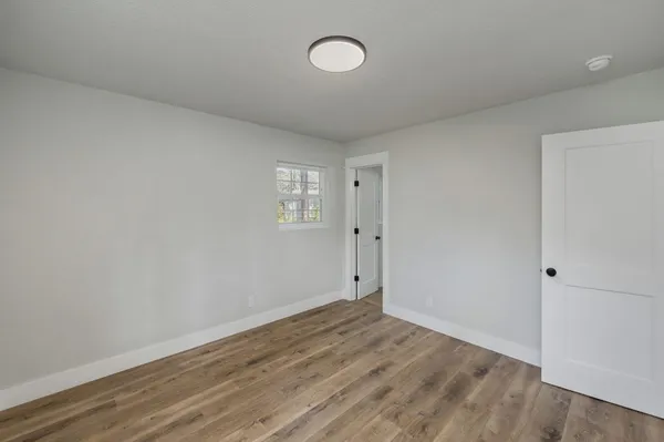wooden floor in an empty room