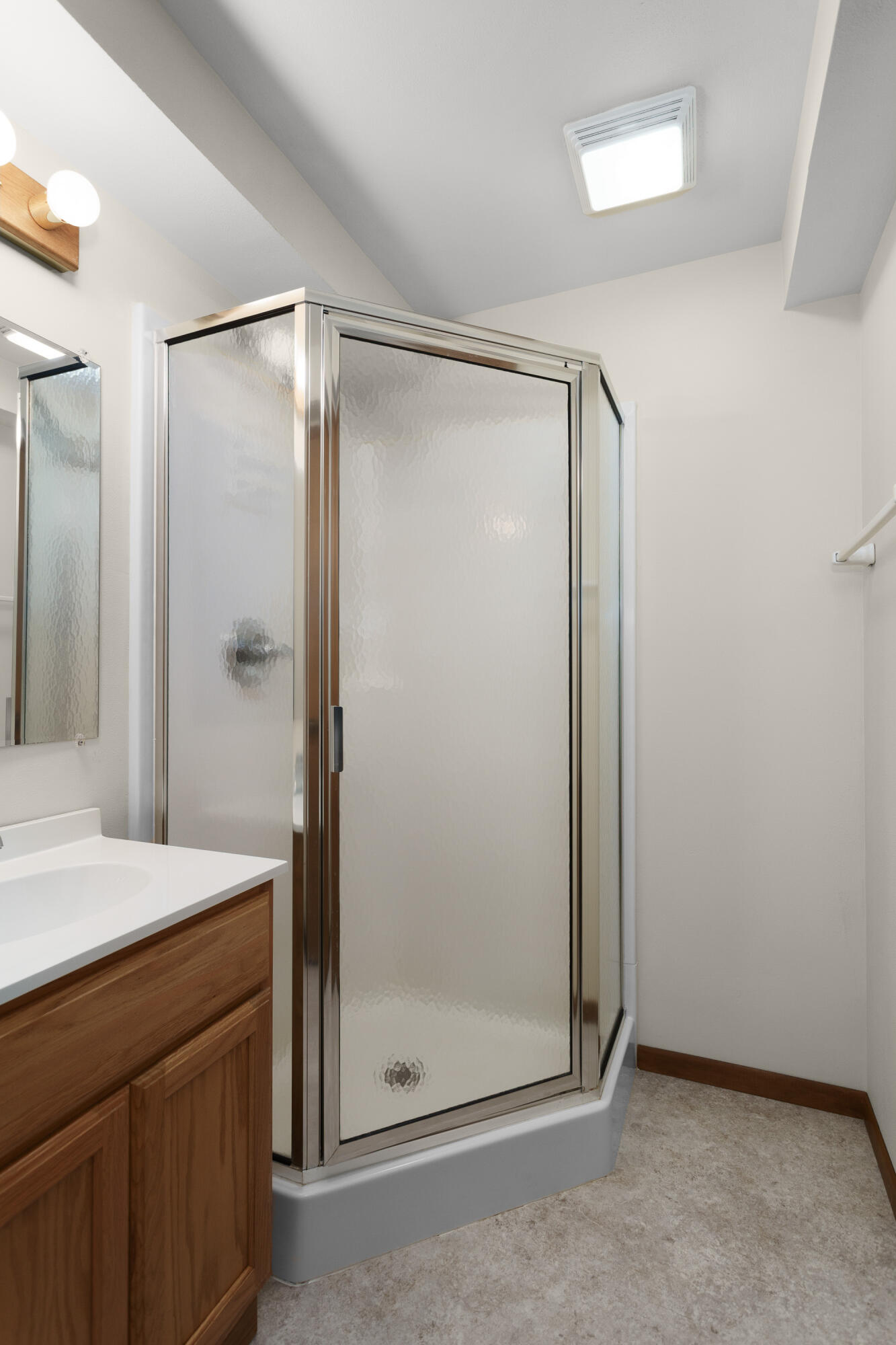 706 Woodbridge Trail Watertown, WI 53094 - Photo 30 of 38 Walk-in shower, lower bathroom