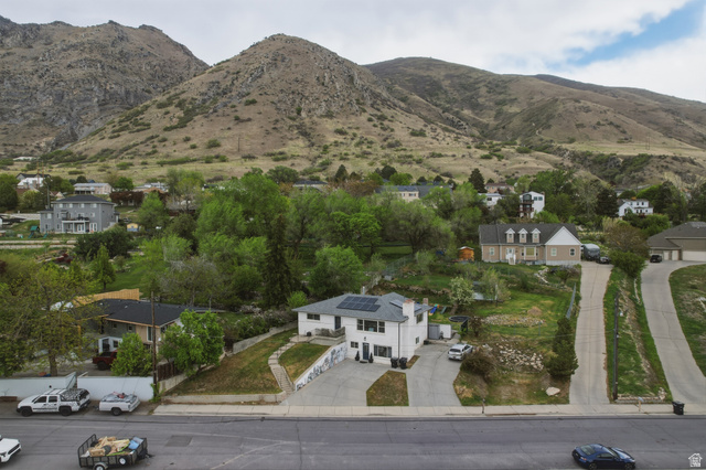 500 North 800 East Springville, UT 84663 - Photo 48 of 51 Aerial perspective of suburban area featuring mountains