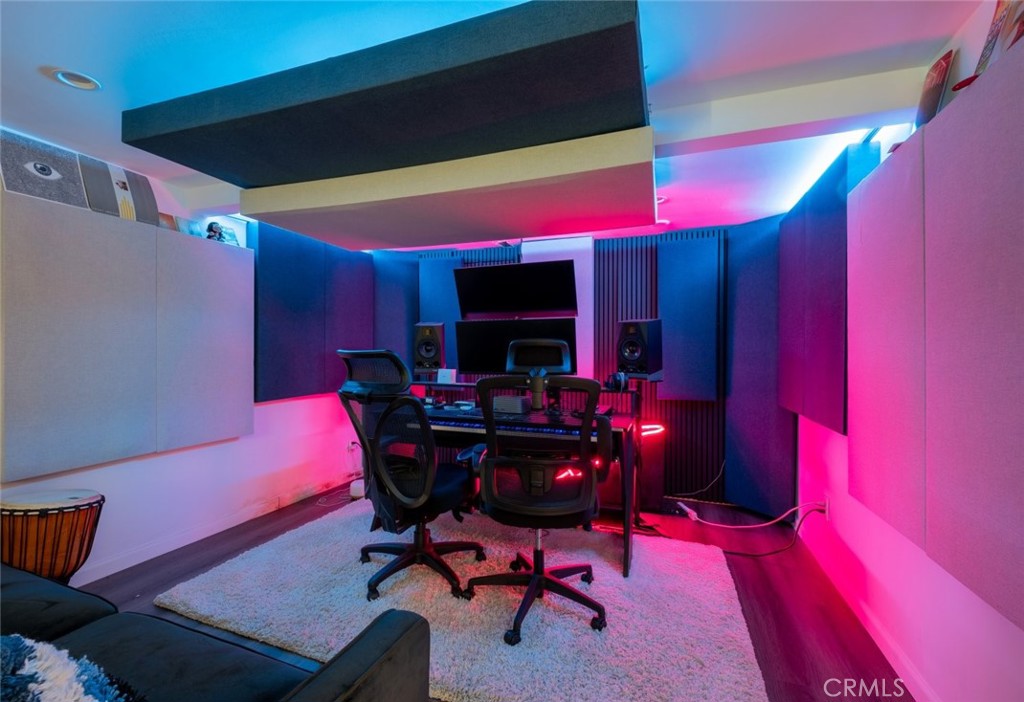 6436 Day Street Tujunga, CA 91042 - Photo 18 of 38 a view of a dining room with furniture and chandelier