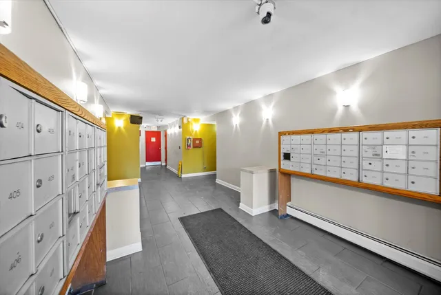 a view of lobby with furniture