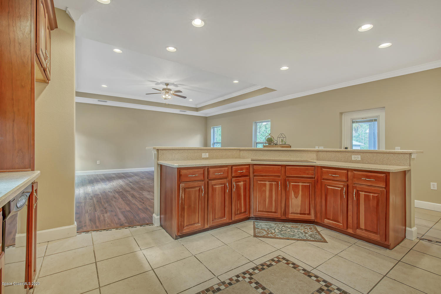 1290 Adamson Road Cocoa, FL 32926 - Photo 14 of 38 Center Island Built For The Chef In Your