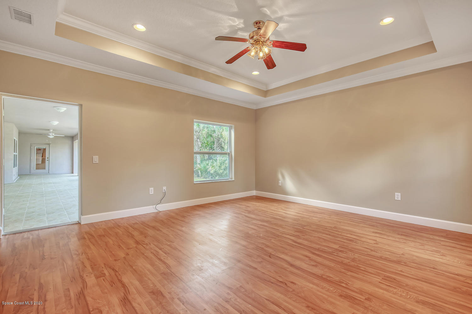 1290 Adamson Road Cocoa, FL 32926 - Photo 21 of 38 Tray Ceilings, Private Door To The Lanai