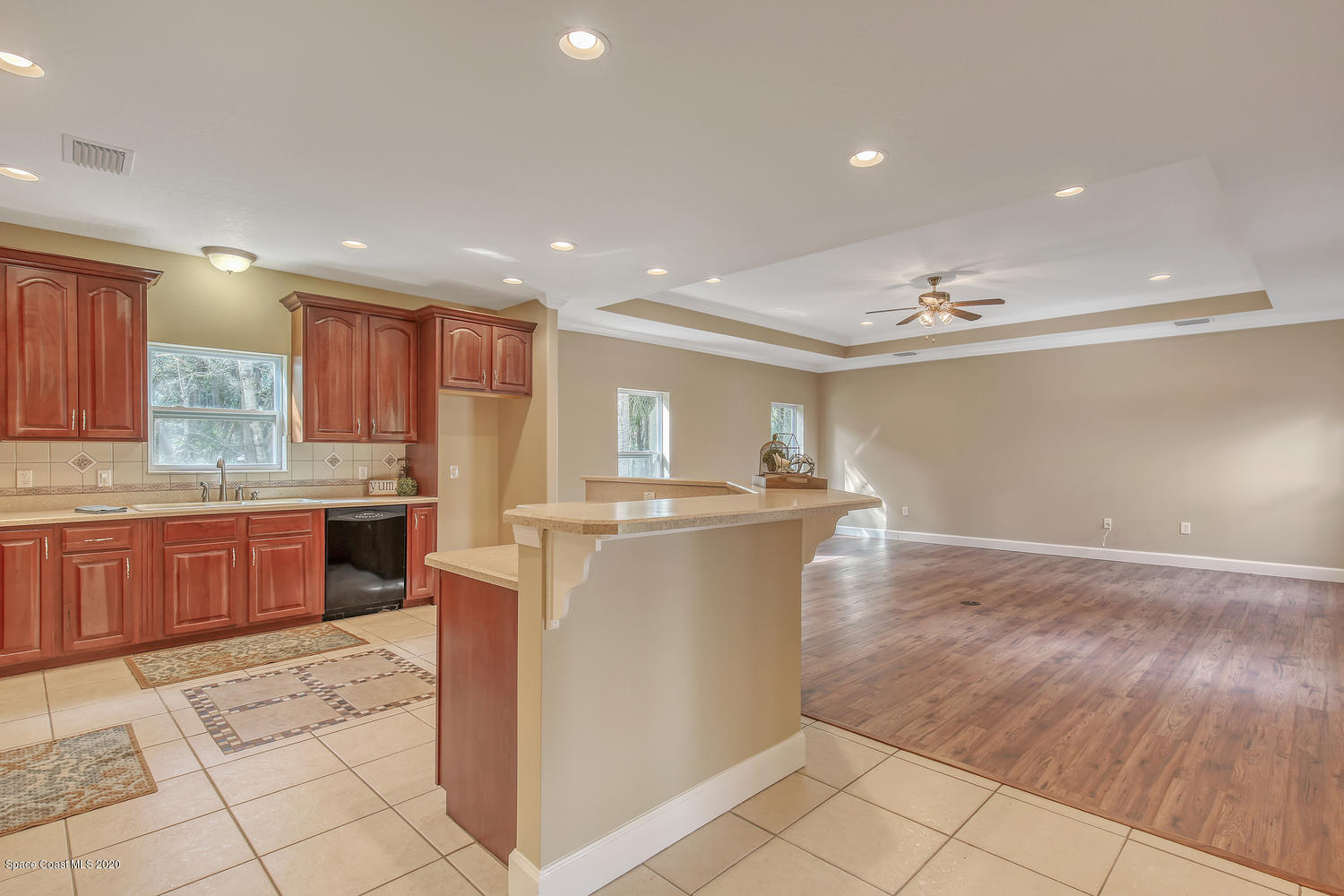 1290 Adamson Road Cocoa, FL 32926 - Photo 9 of 38 Breathtaking Open Kitchen and Living-Din