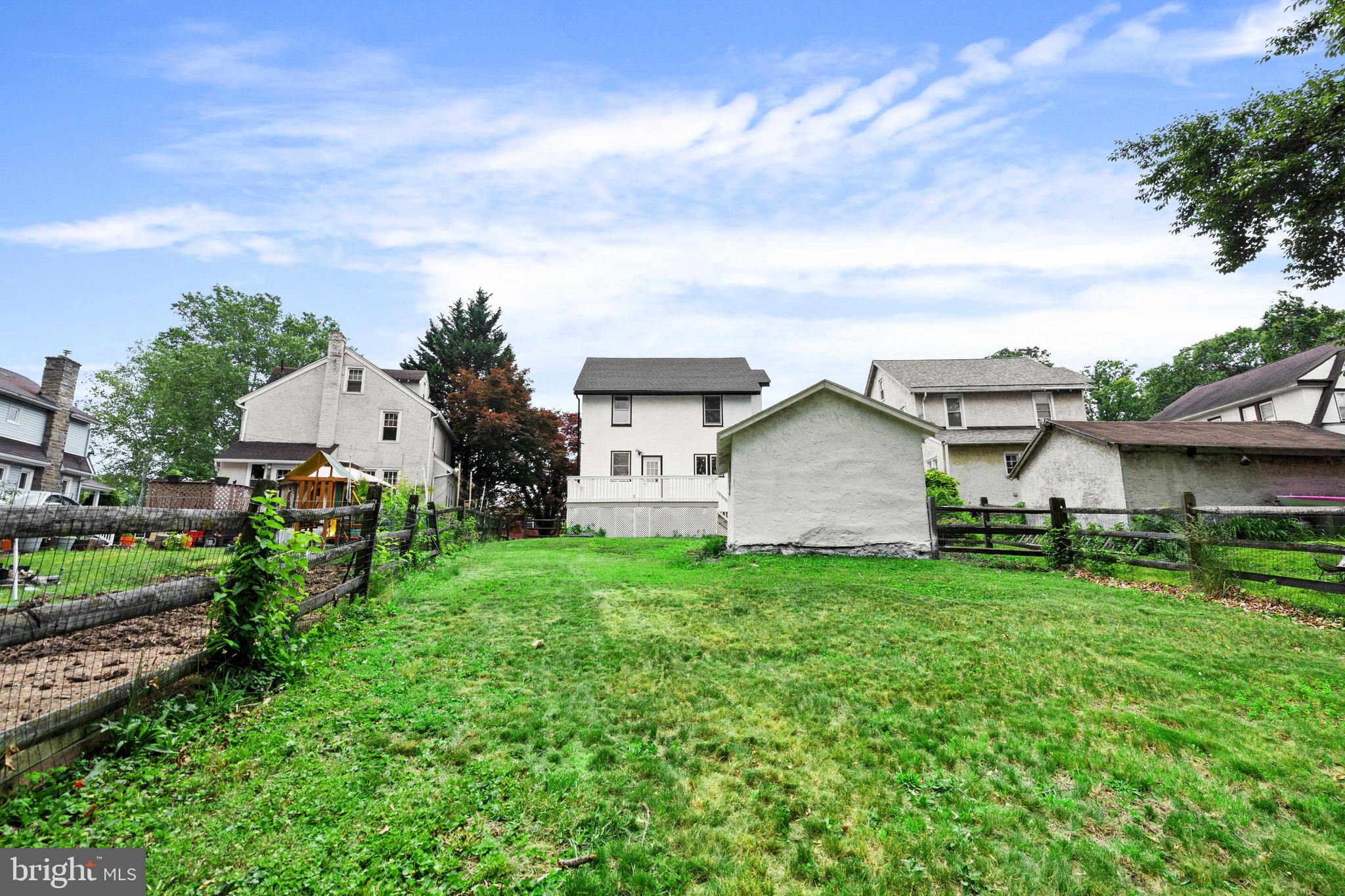 1082 Edge Hill Road Abington, PA 19001 - Photo 16 of 37 a view of a house with backyard and garden