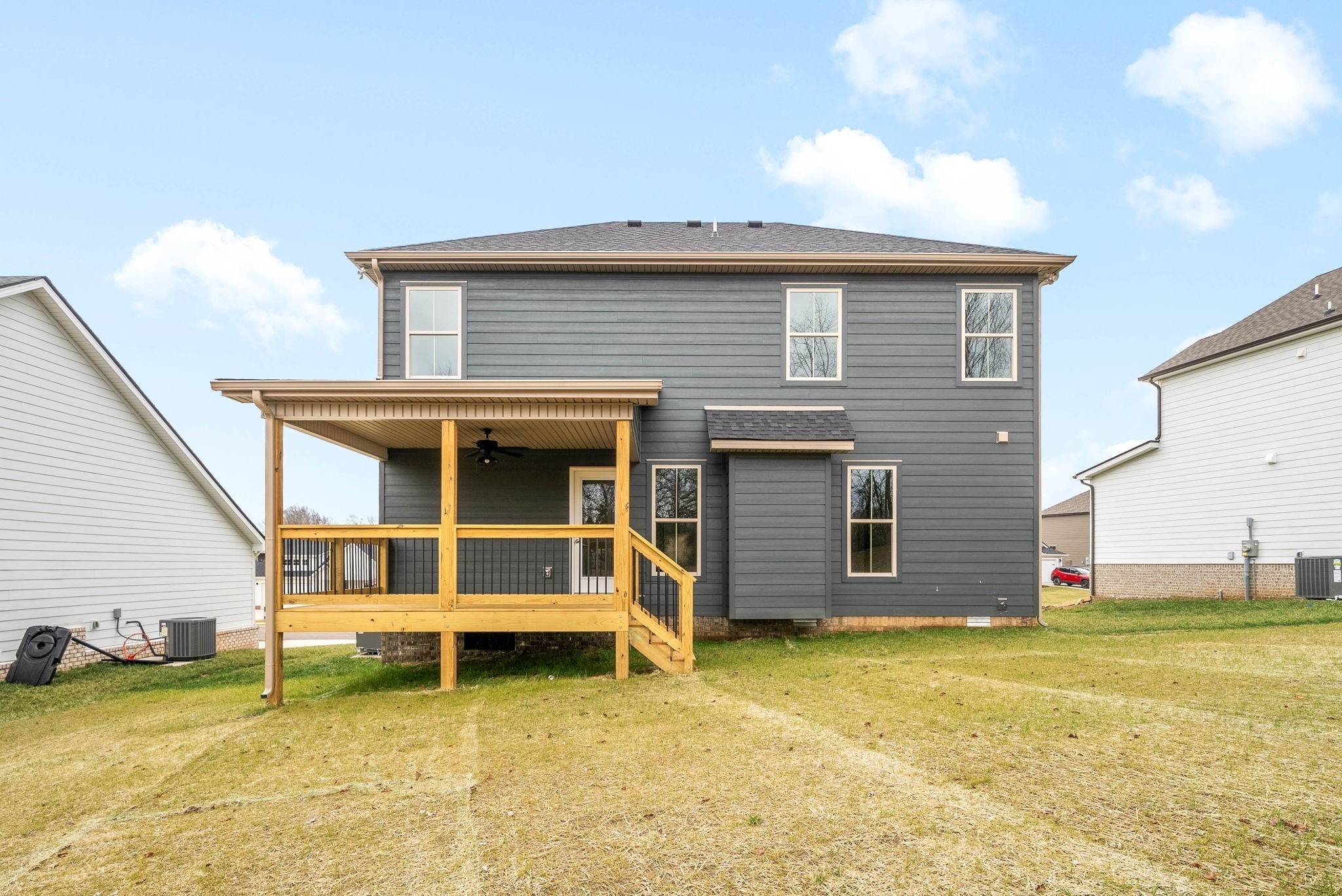 1592 Collins View Way Clarksville, TN 37043 - Photo 31 of 32 a view of a house with a yard and sitting area