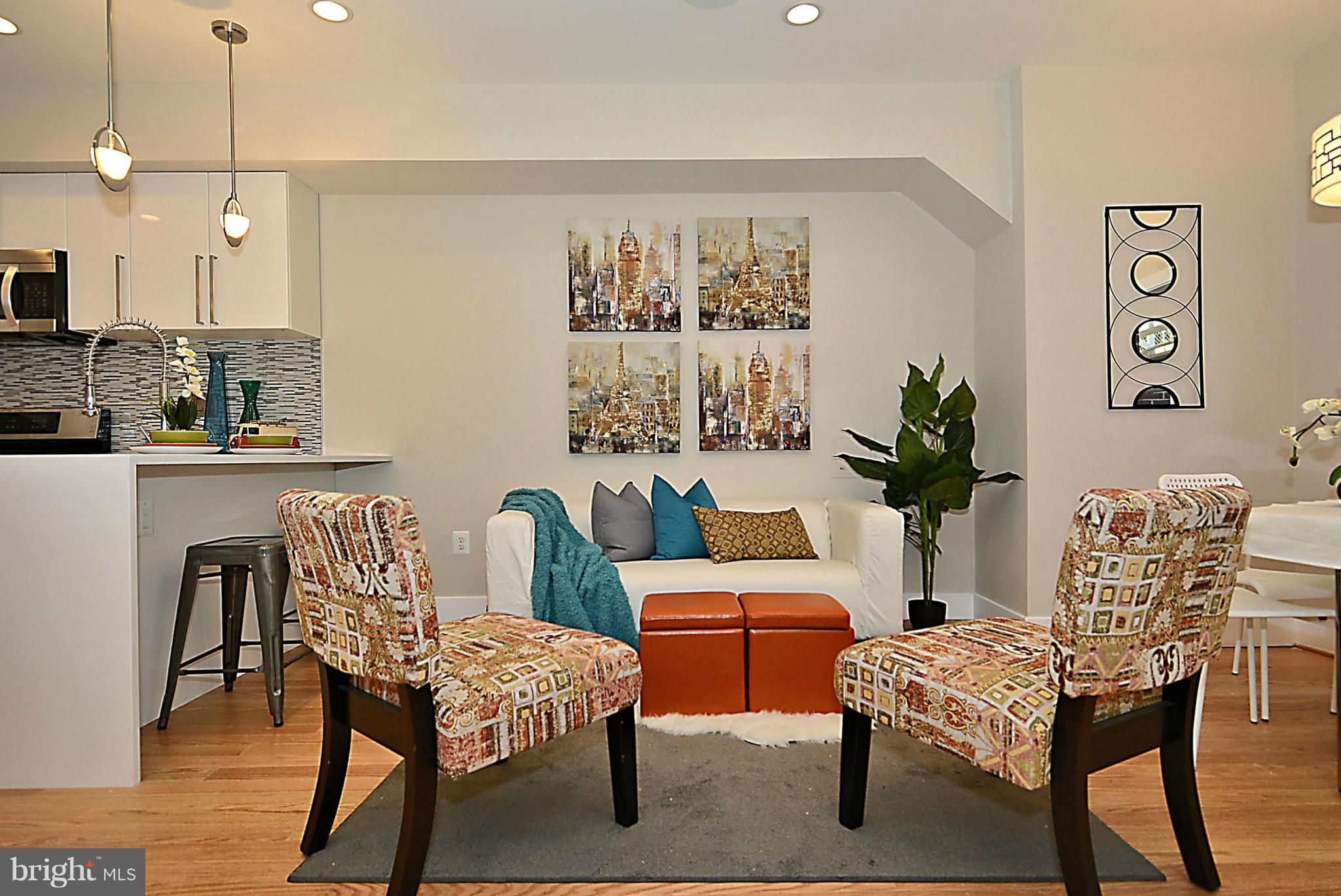 1306 8th Street Northwest, Unit 1 Washington, DC 20001 - Photo 7 of 21 Living Room