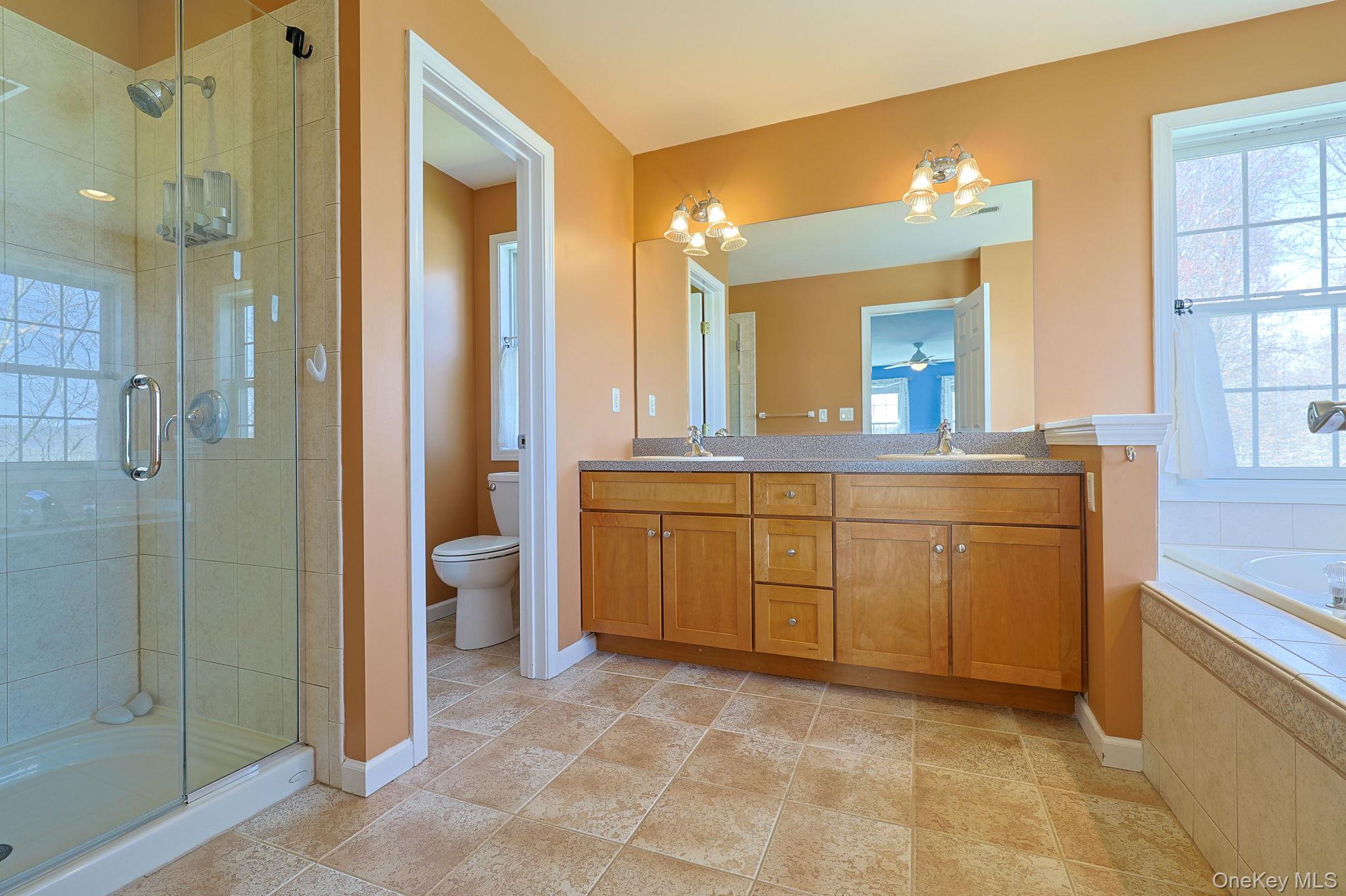 99 Country Club Road Hopewell Junction, NY 12533 - Photo 20 of 44 a bathroom with a sink a toilet and shower