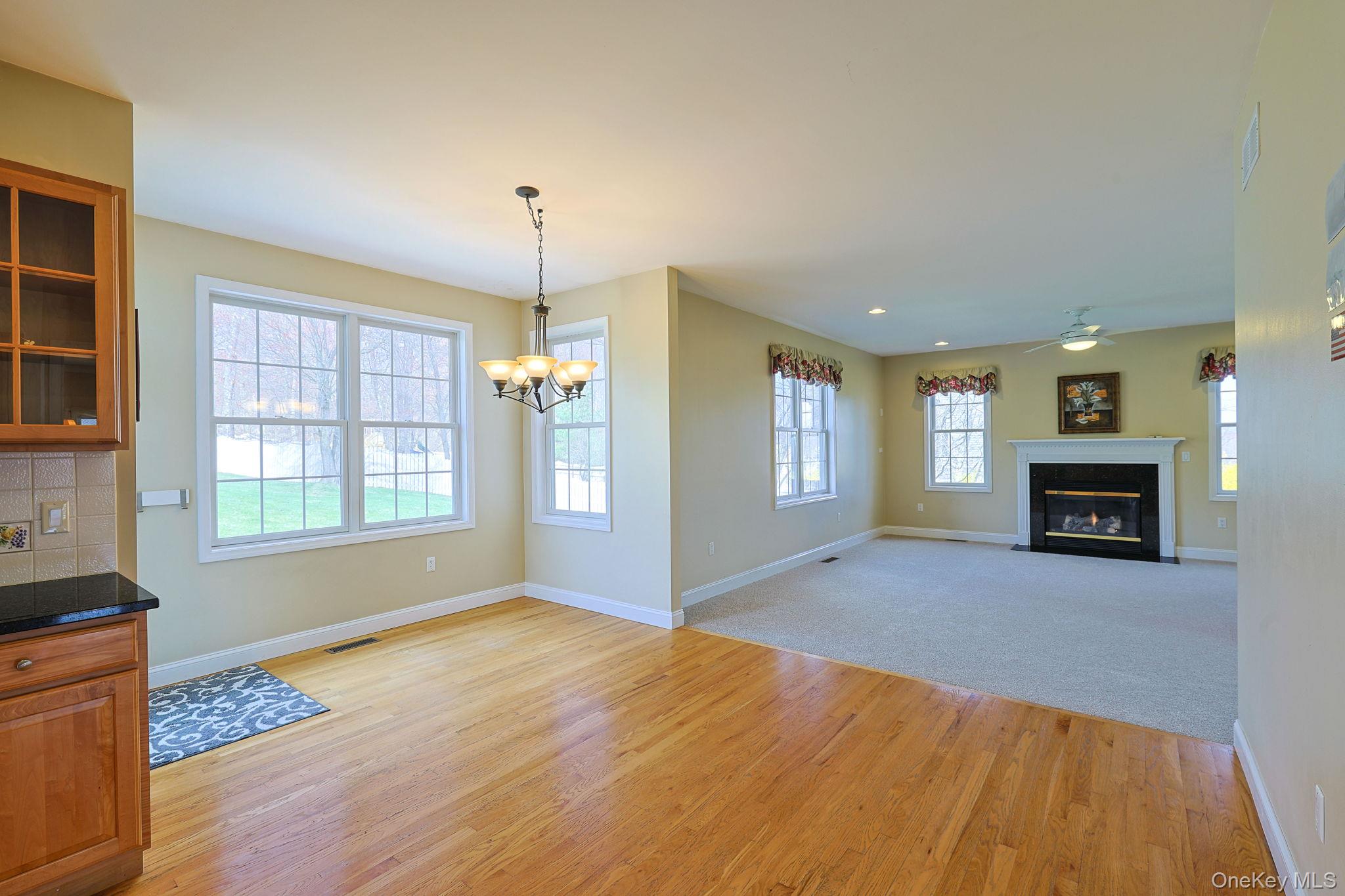 99 Country Club Road Hopewell Junction, NY 12533 - Photo 10 of 44 a view of empty room with a fireplace and wooden floor