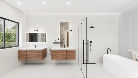 a dining room with furniture window and wooden floor