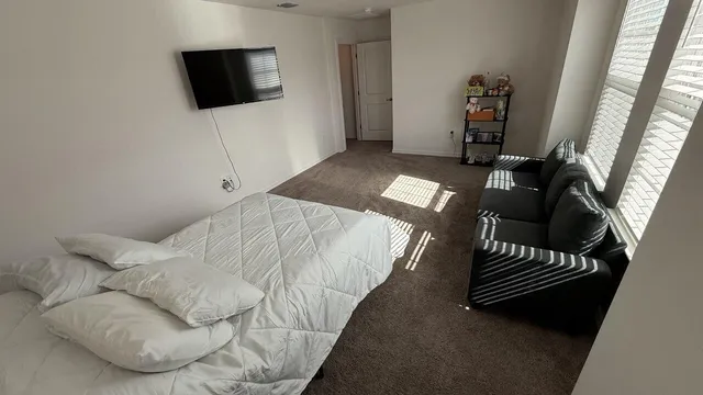 a bathroom with a sink and a shower