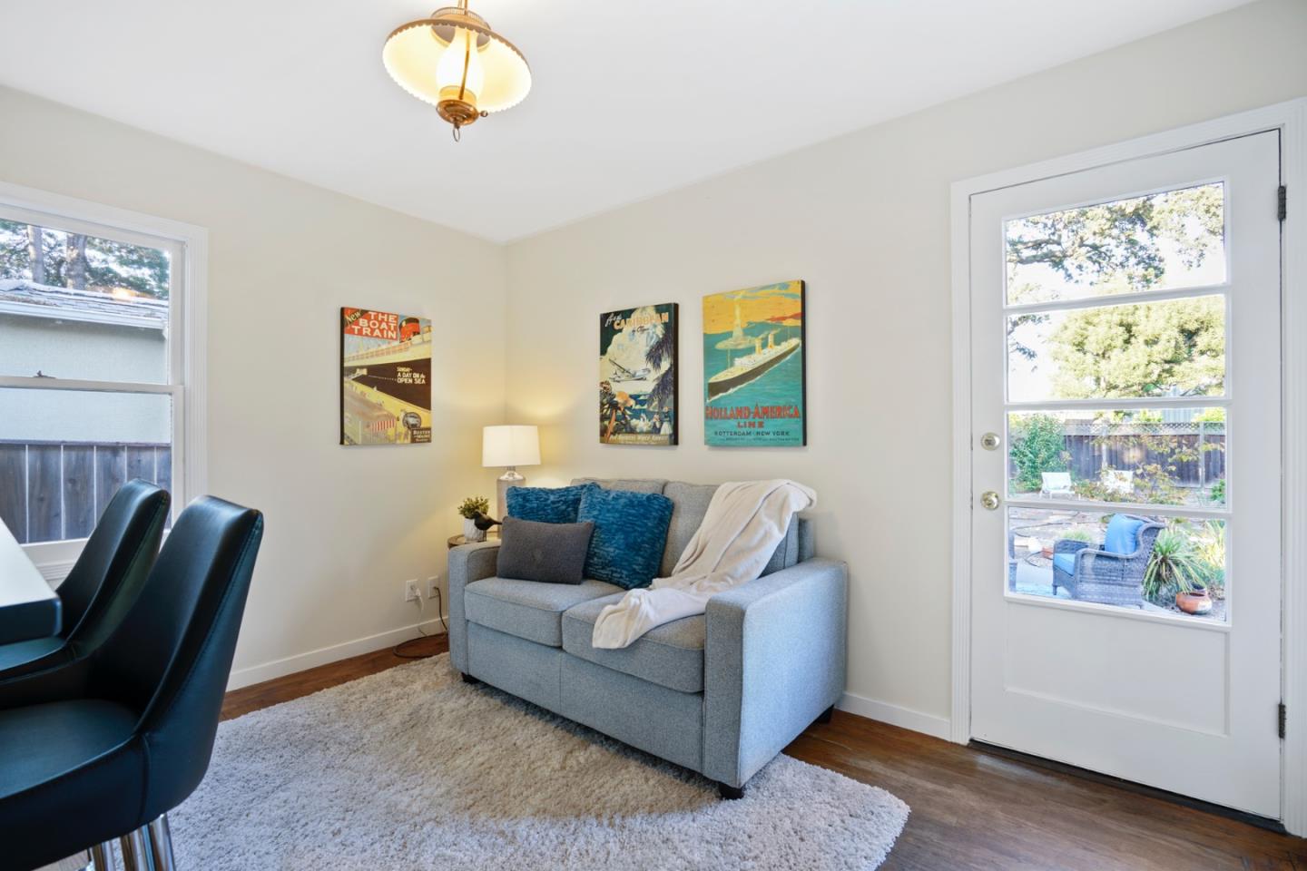 3755 Bay Road Menlo Park, CA 94025 - Photo 23 of 29 a living room with furniture and a window