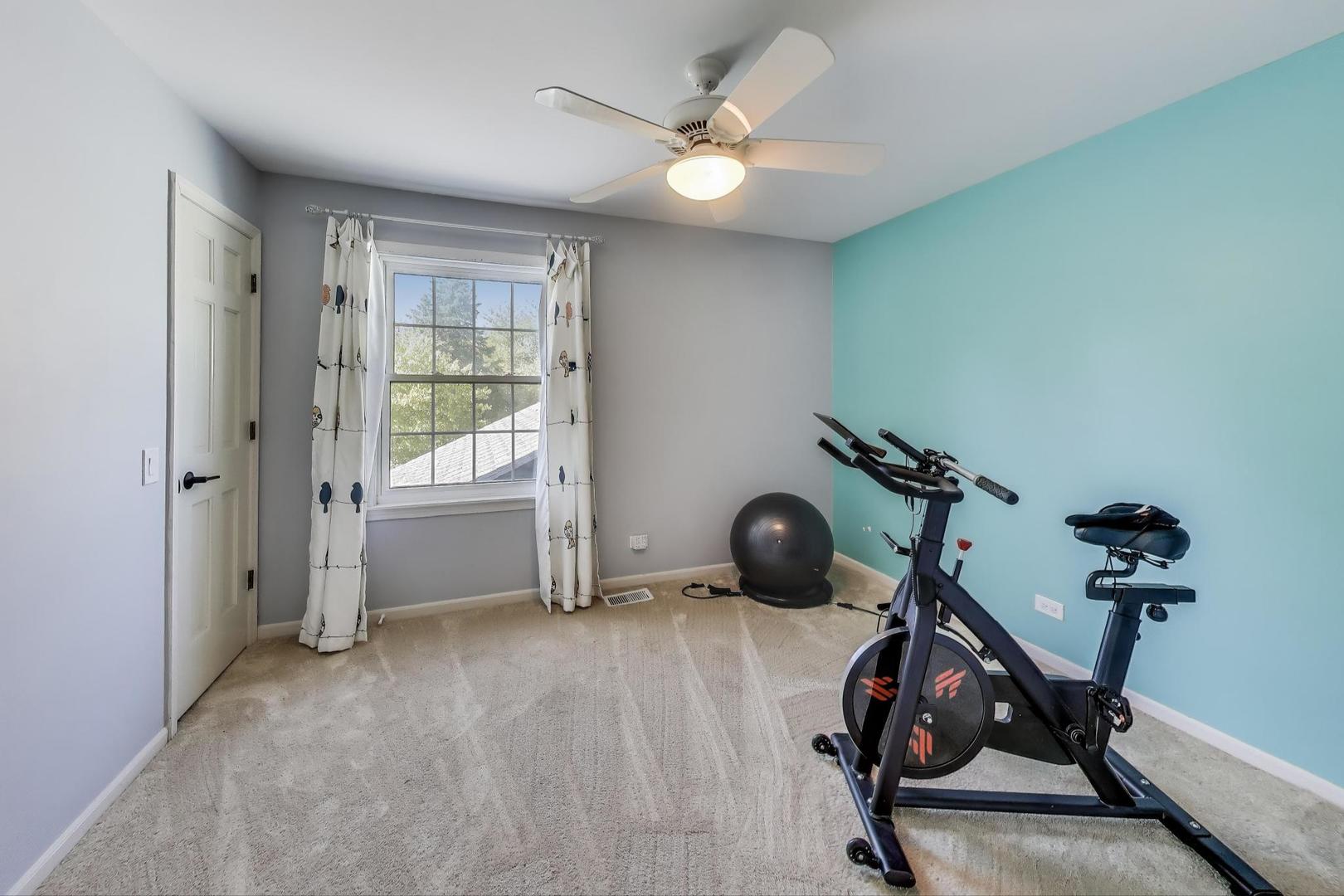 924 Stonefield Circle Inverness, IL 60067 - Photo 33 of 50 a view of a room with gym equipment
