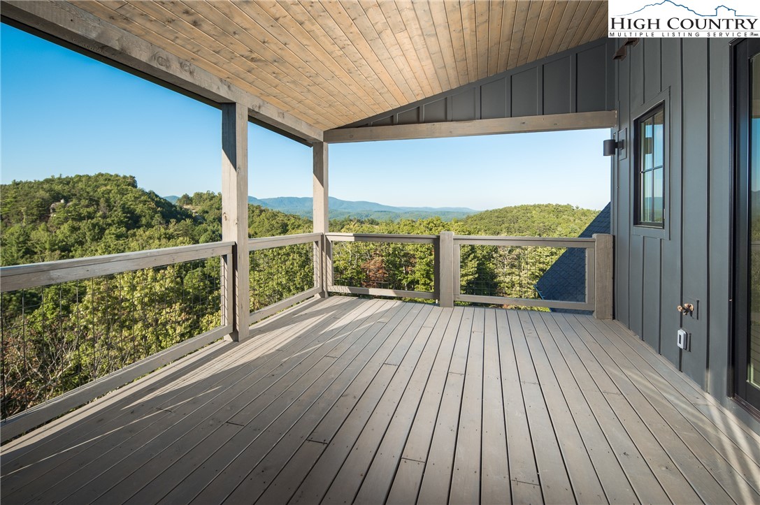 359 Calico Court Boone, NC 28607 - Photo 34 of 50 a view of balcony with wooden floor