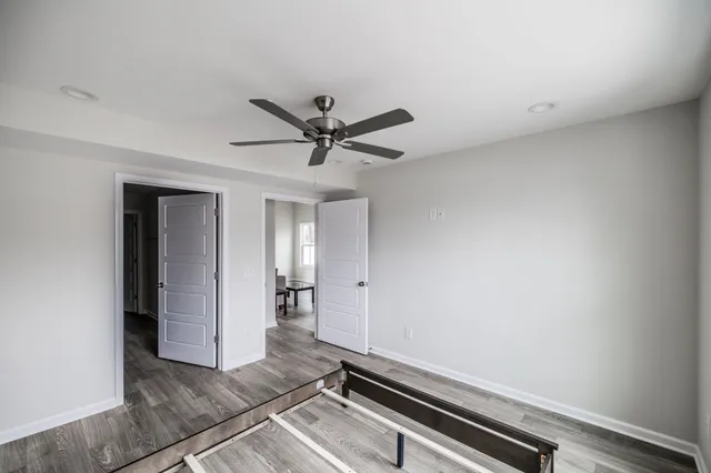 wooden floor in an empty room