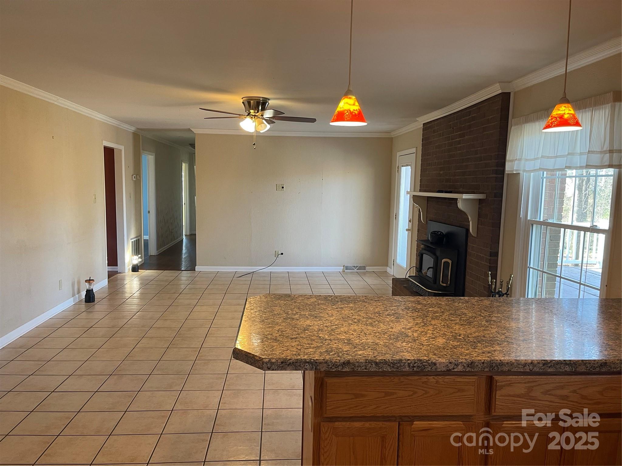 14701 Beckenham Drive Charlotte, NC 28227 - Photo 10 of 19 a view of kitchen and living room