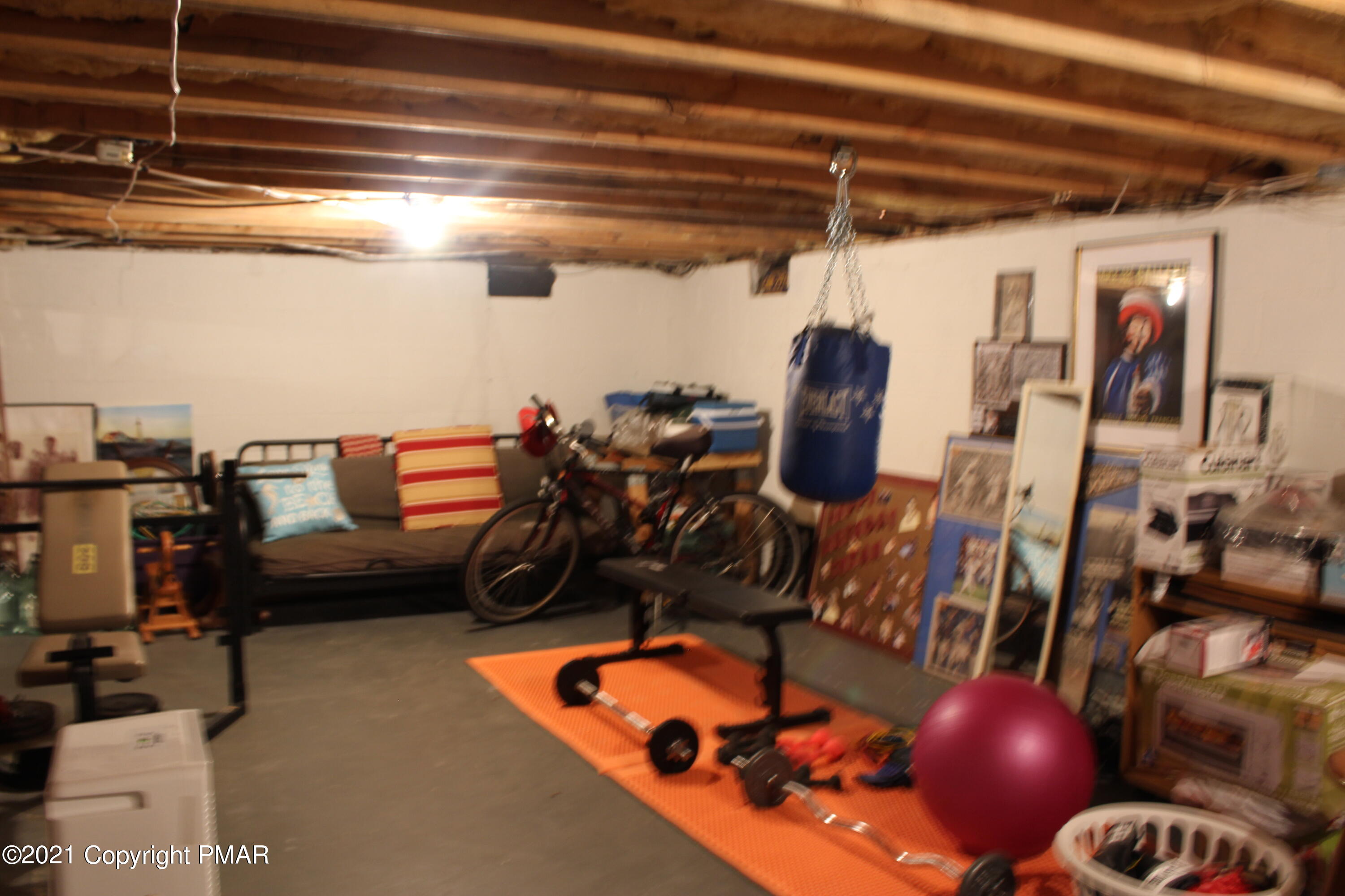4208 Winchester Way Bushkill, PA 18324 - Photo 25 of 44 a view of a room with gym equipment