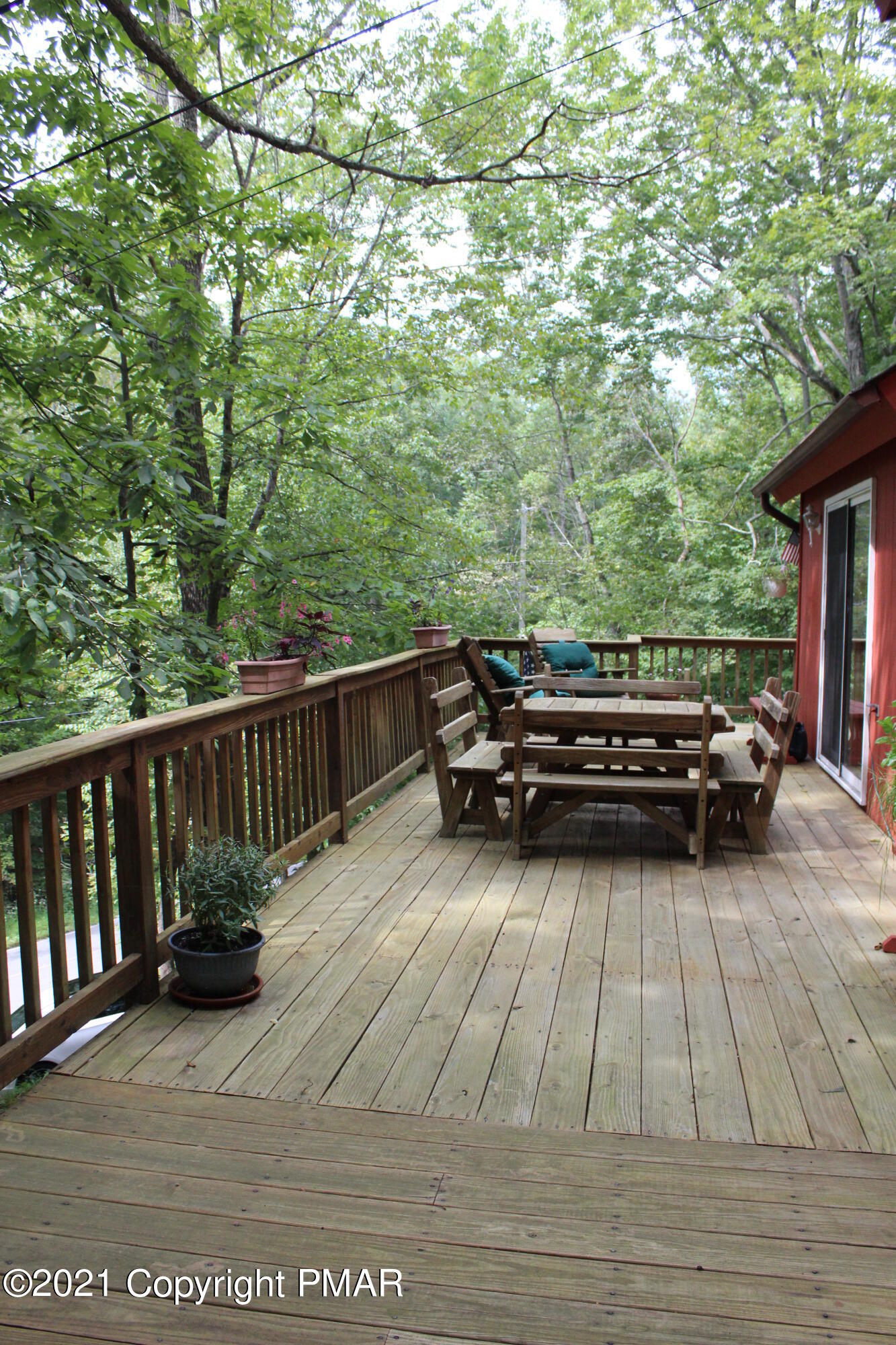 4208 Winchester Way Bushkill, PA 18324 - Photo 37 of 44 a view of two chairs in a balcony