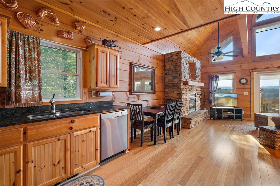 4923 Staghorn Road Purlear, NC 28665 - Photo 17 of 49 a very nice looking kitchen with a large window