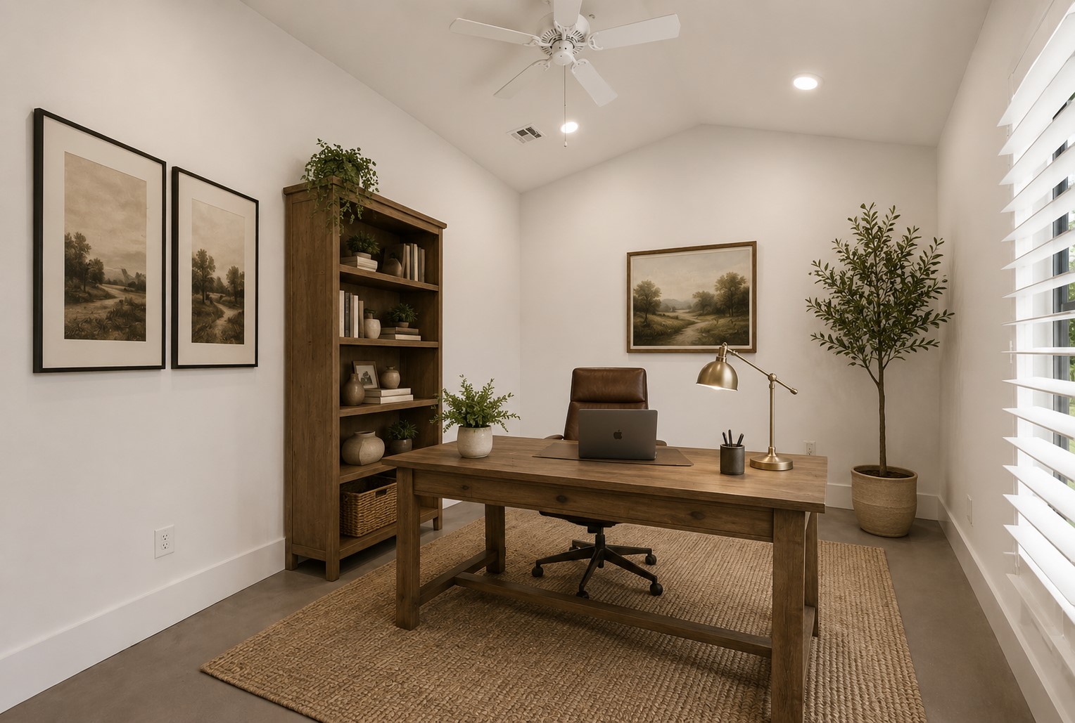 1589 County Road 252 Anderson, TX 77830 - Photo 37 of 50 a view of a workspace with furniture