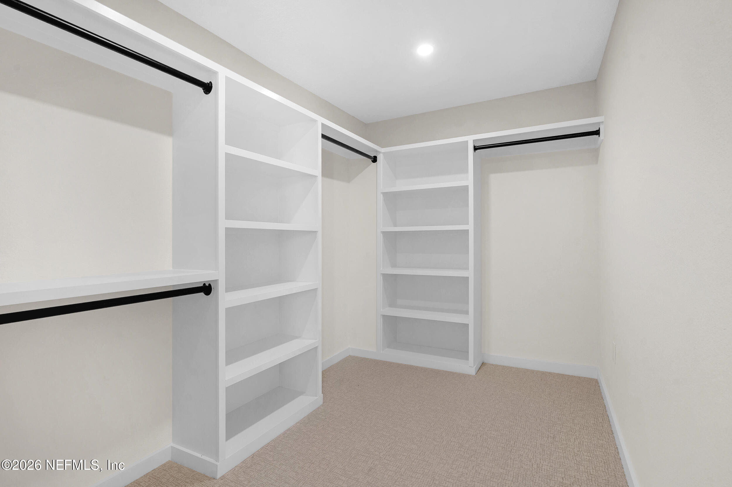 1132 5th Street St. Augustine, FL 32095 - Photo 21 of 34 a view of an empty walk in closet