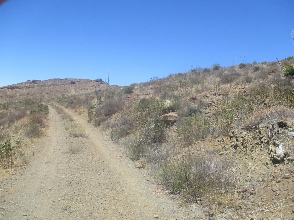 28 Hughes Canyon Acton, CA 93510 - Photo 17 of 52 a view of a dry yard with mountains in the background