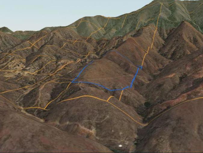 28 Hughes Canyon Acton, CA 93510 - Photo 40 of 52 a view of a dry field with mountains in the background