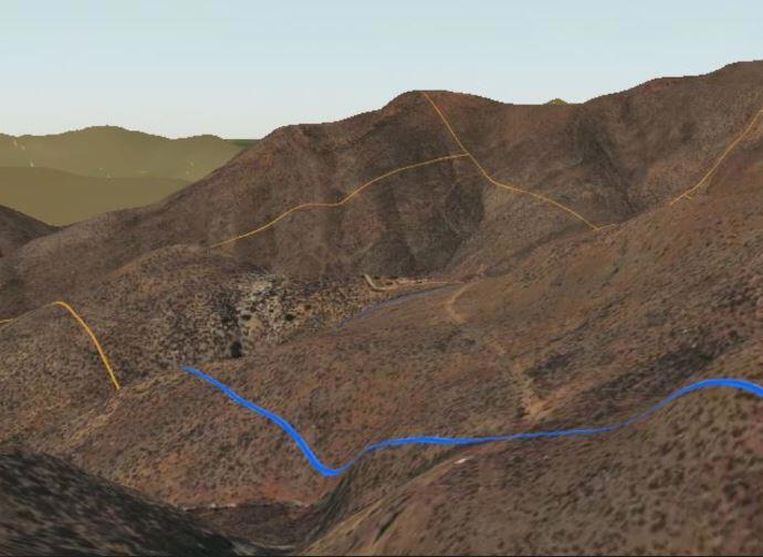 28 Hughes Canyon Acton, CA 93510 - Photo 46 of 52 a view of a mountain in the distance