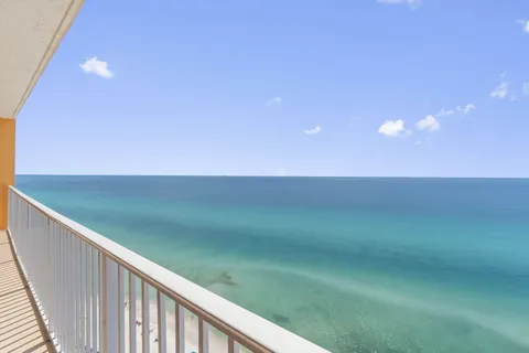 a view of workspace with wooden floor
