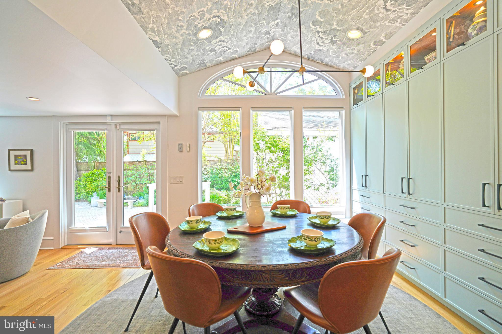 240 2nd Street Lewes, DE 19958 - Photo 20 of 90 a view of a dining room with furniture a chandelier and a window