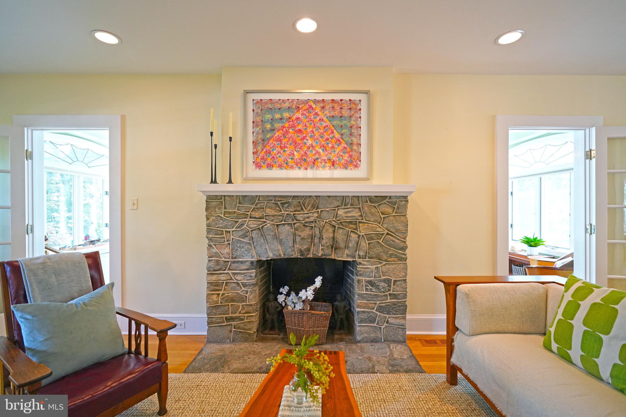 240 2nd Street Lewes, DE 19958 - Photo 28 of 90 a living room with furniture and a fireplace