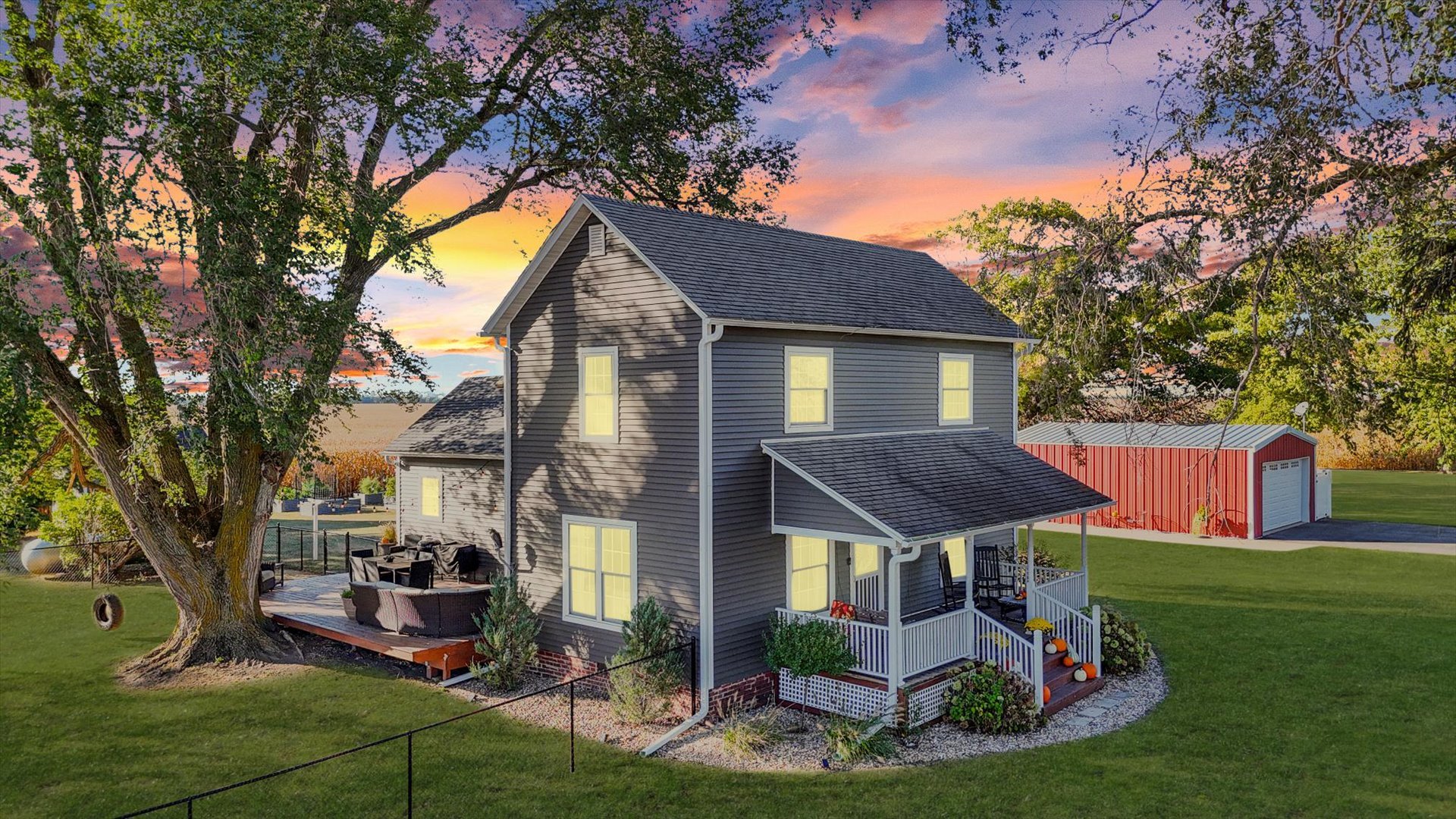 151 County 1700 Road East Villa Grove, IL 61956 - Photo 2 of 76 front view of house with a yard