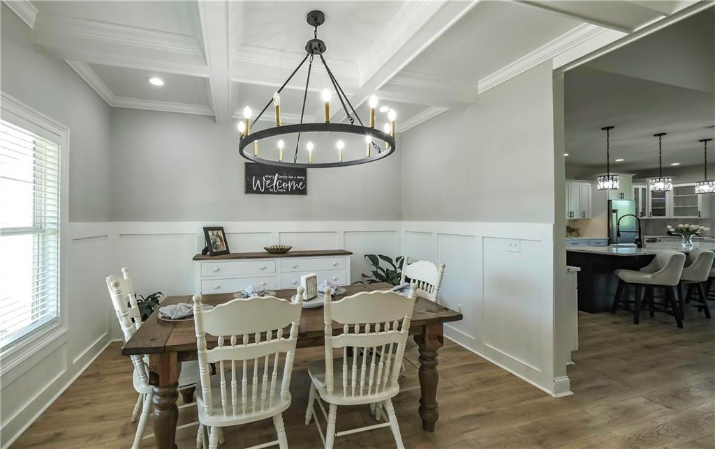 2392 Welcome Road Roopville, GA 30170 - Photo 15 of 65 a view of a dining room with furniture window and outside view