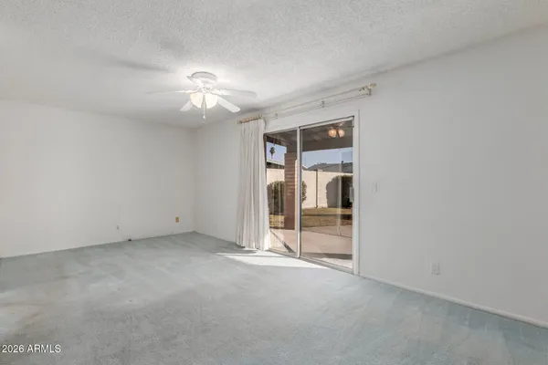 a view of empty room