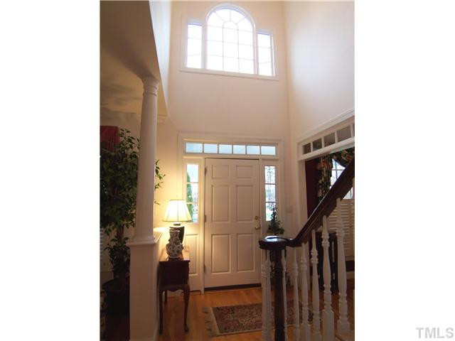 9101 Kettner Court Raleigh, NC 27615 - Photo 3 of 25 The gracious 2-story tall Foyer opens to the formal Dining Rm & Living Rm. Foyer