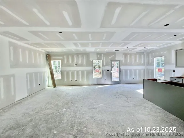 a view of large windows