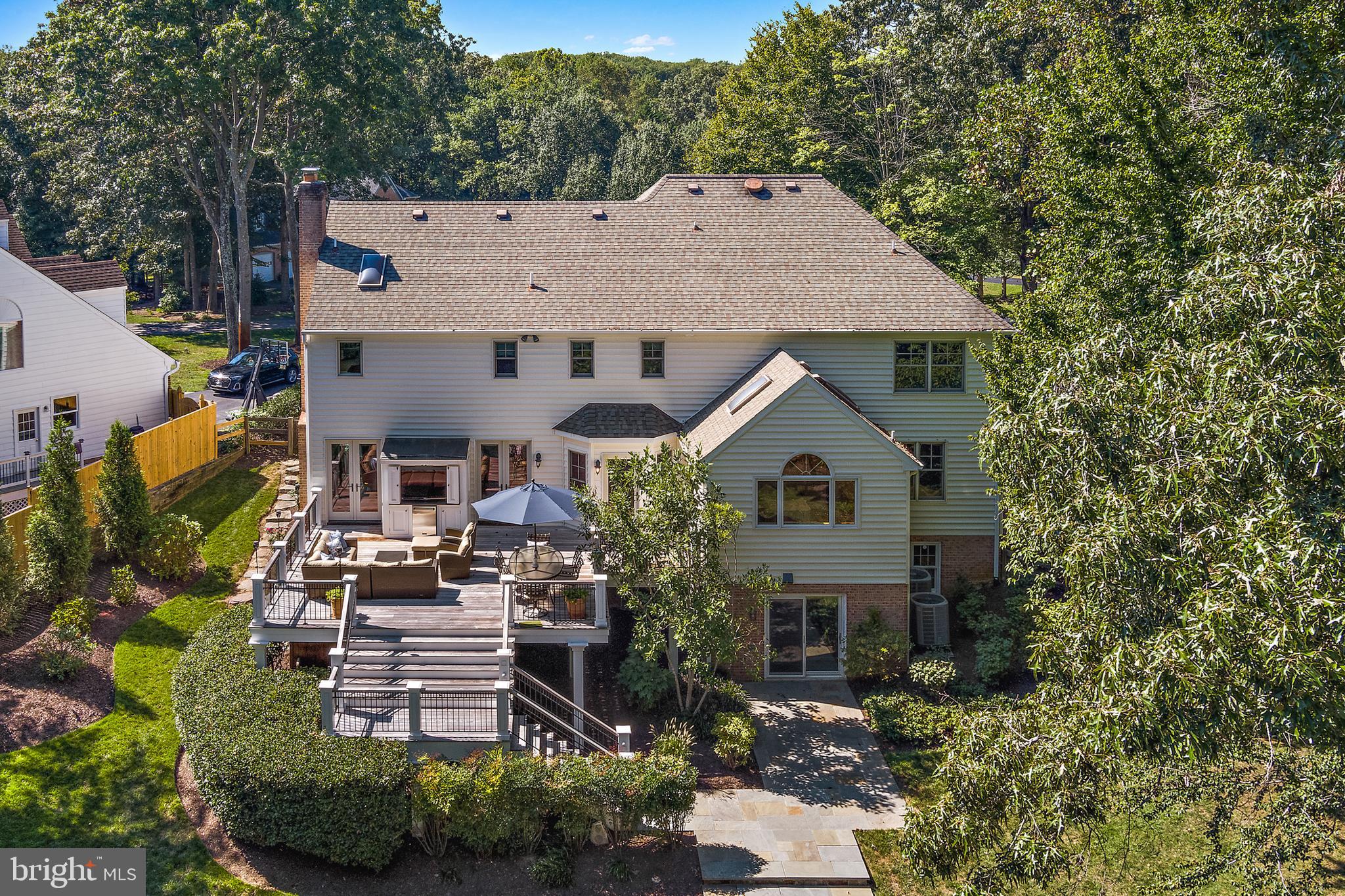 535 Post Oak Road Annapolis, MD 21401 - Photo 56 of 76 Aerial View Rear Exterior