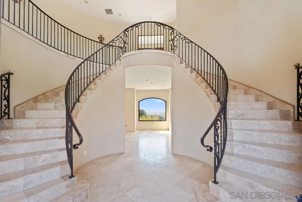 18121 El Brazo Rancho Santa Fe, CA 92067 - Photo 3 of 25 a view of entryway with wooden floor