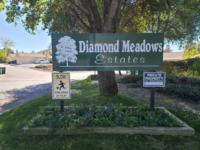 a view of sign board