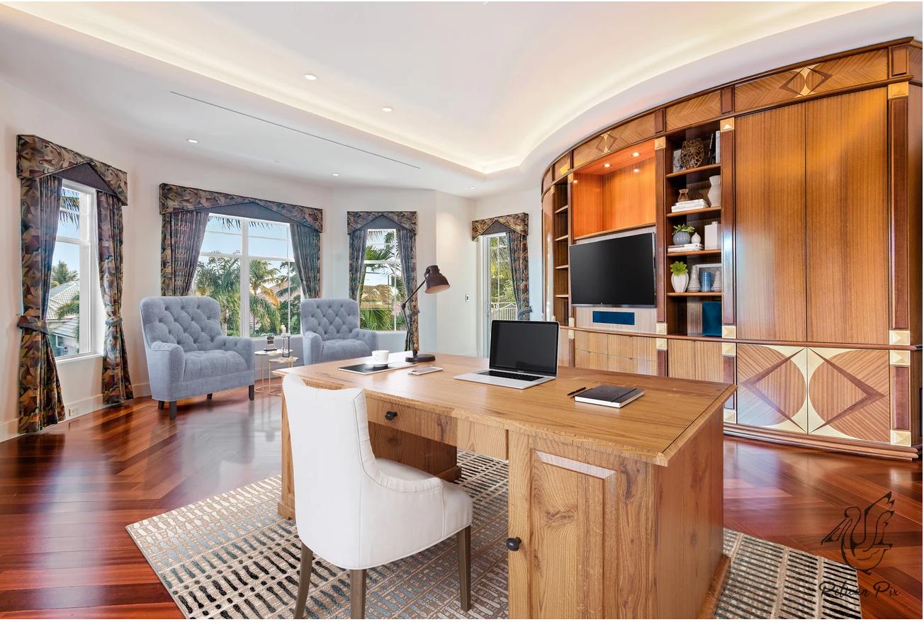 3131 Casseekey Island Road Jupiter, FL 33477 - Photo 36 of 57 library staged'