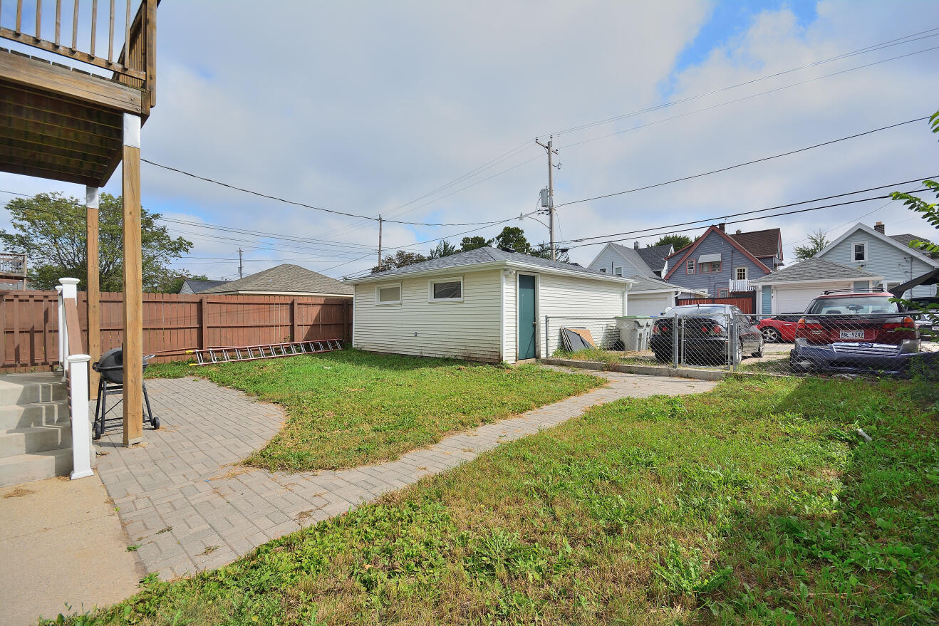 2148 South 33rd Street, Unit A Milwaukee, WI 53215 - Photo 17 of 20 Garage and yard