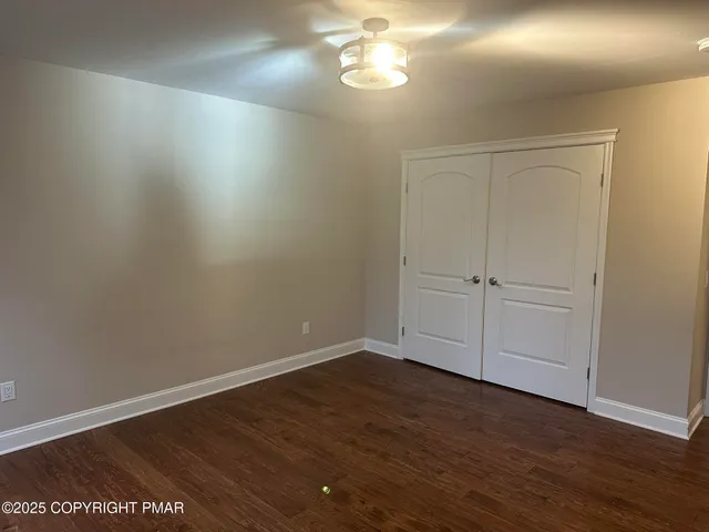 wooden floor in an empty room